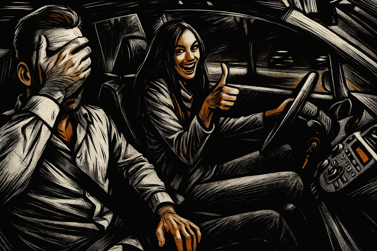 Когда руль становится зеркалом: 10 типов водителей, с которыми страшнее, чем на трассе